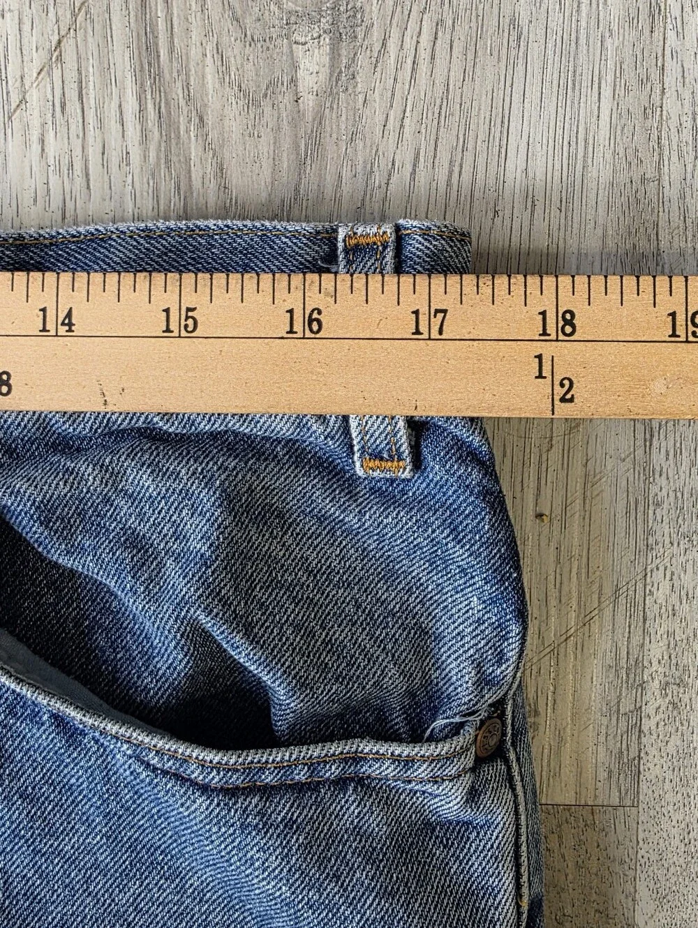 Vintage Levi’s 540 Jeans Mens 36x34 Relaxed Fit Straight Leg Blue Denim Mexico